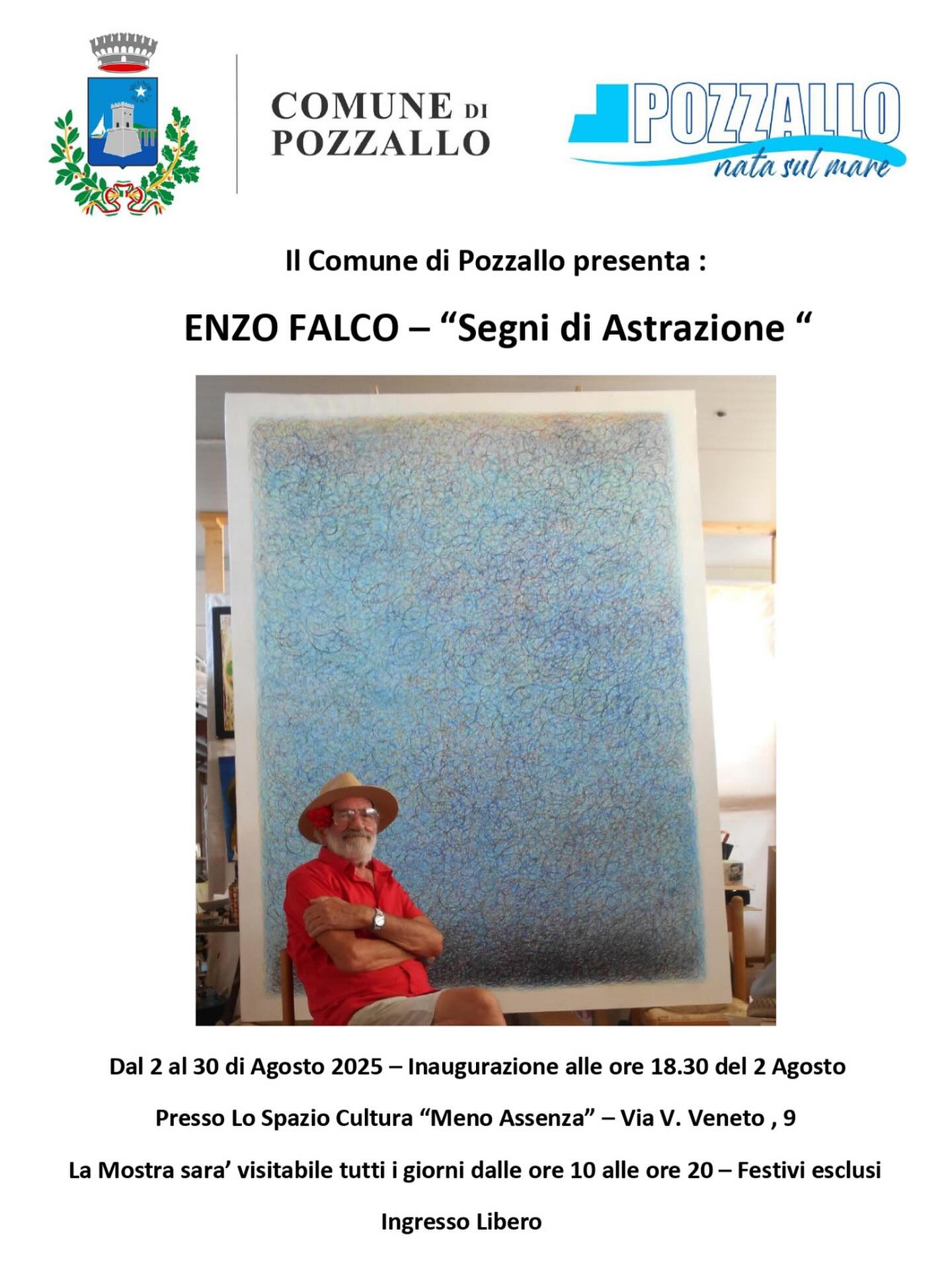 Mostra di pittura di Enzo Falco